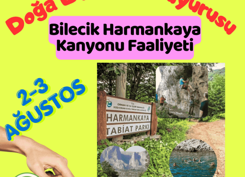 Bilecik Harmankaya Kanyonu Faaliyeti