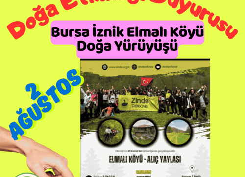 Bursa İznik Elmalı Köyü Doğa Yürüyüşü