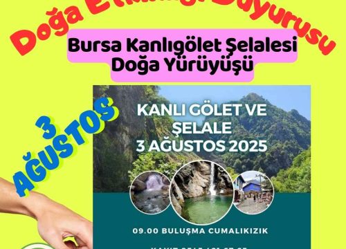 Bursa Kanlıgölet Şelalesi Doğa Yürüyüşü