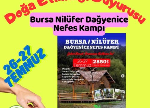 Bursa Nilüfer Dağyenice Nefes Kampı