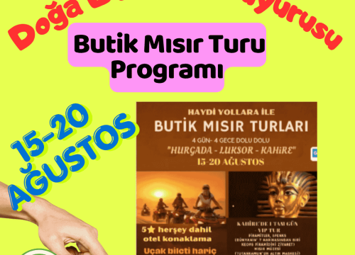 Butik Mısır Turu Programı