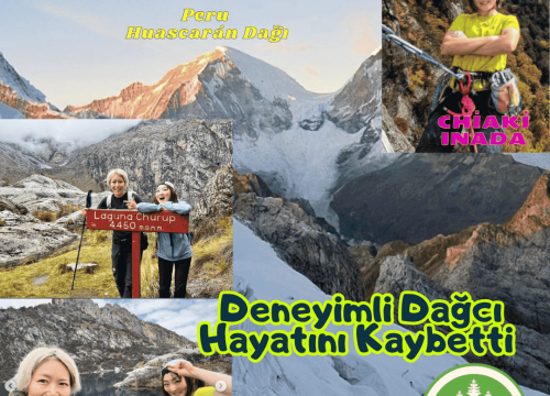 Peru Huascarán Dağı’nda Deneyimli Dağcı Chiaki Inada Hayatını Kaybetti