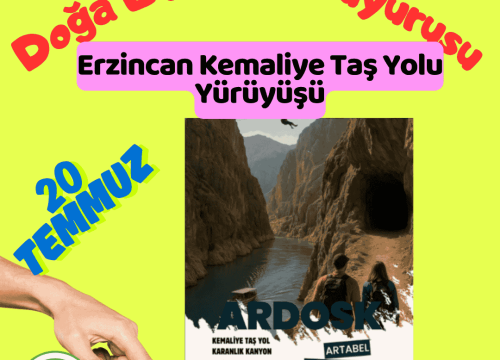 Erzincan Kemaliye Taş Yolu Yürüyüşü