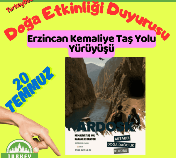 Erzincan Kemaliye Taş Yolu Yürüyüşü