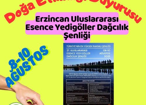 Erzincan Uluslararası Esence Yedigöller Dağcılık Şenliği