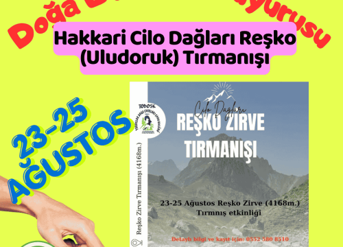Hakkari Cilo Dağları Reşko (Uludoruk) Tırmanışı