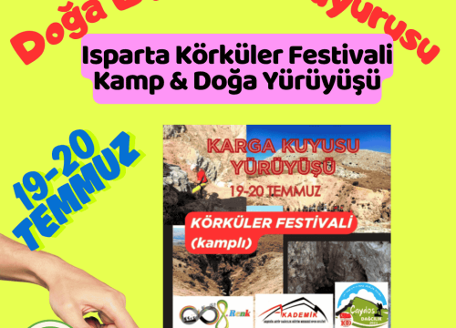 Isparta Körküler Festivali Kamp & Doğa Yürüyüşü