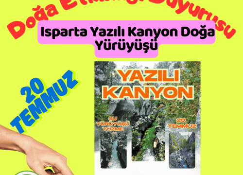 Isparta Yazılı Kanyon Doğa Yürüyüşü