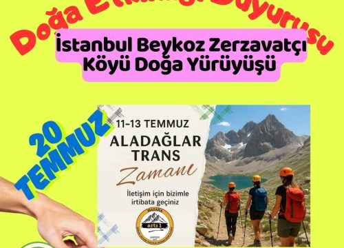 İstanbul Beykoz Zerzavatçı Köyü Doğa Yürüyüşü