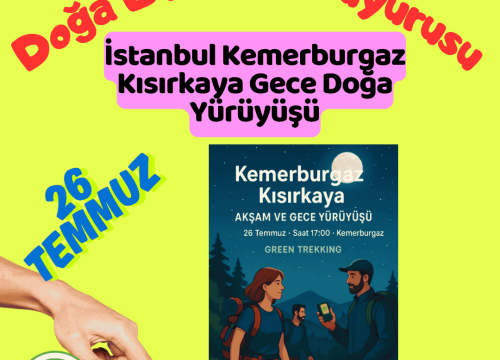 İstanbul Kemerburgaz Kısırkaya Gece Doğa Yürüyüşü