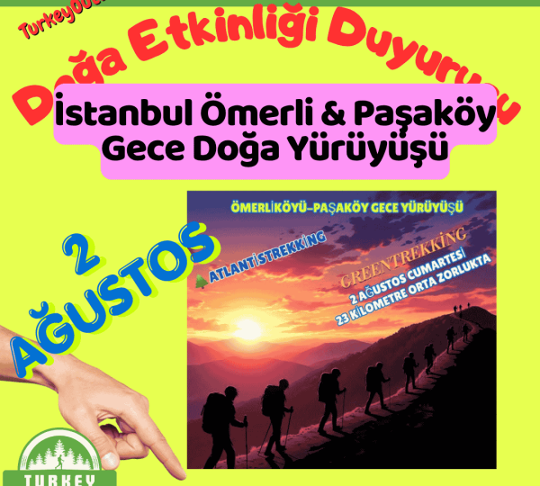 İstanbul Ömerli & Paşaköy Gece Doğa Yürüyüşü