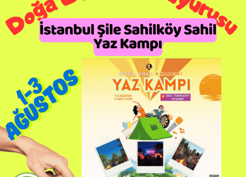 İstanbul Şile Sahilköy Sahil Yaz Kampı