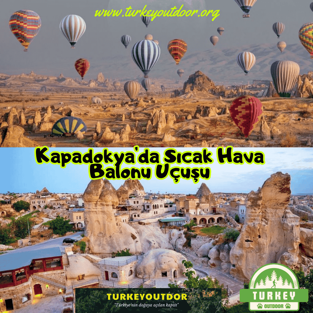 Kapadokyada Sıcak Hava Balonu Uçuşu