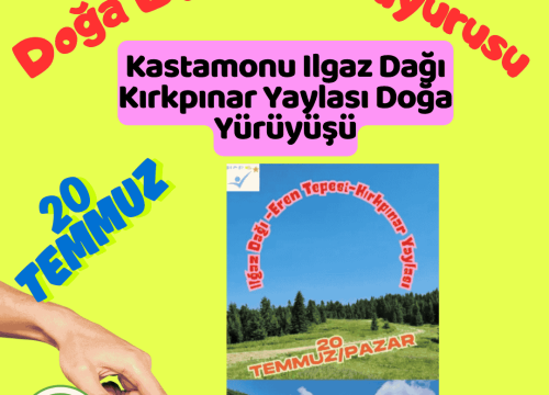 Kastamonu Ilgaz Dağı Kırkpınar Yaylası Doğa Yürüyüşü