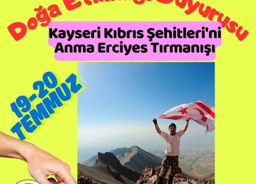 Kayseri Kıbrıs Şehitleri’ni Anma Erciyes Tırmanışı