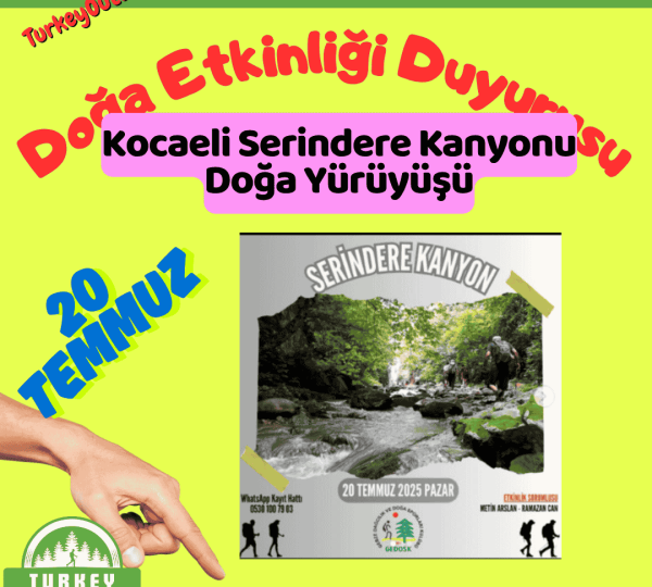 Kocaeli Serindere Kanyonu Doğa Yürüyüşü (1)