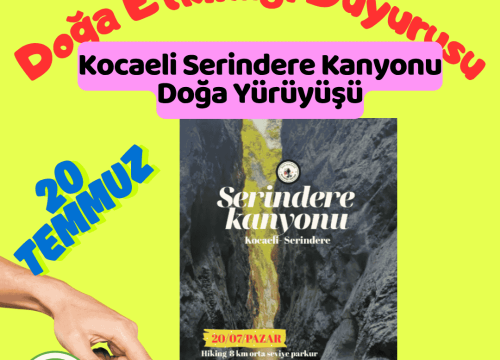 Kocaeli Serindere Kanyonu Doğa Yürüyüşü
