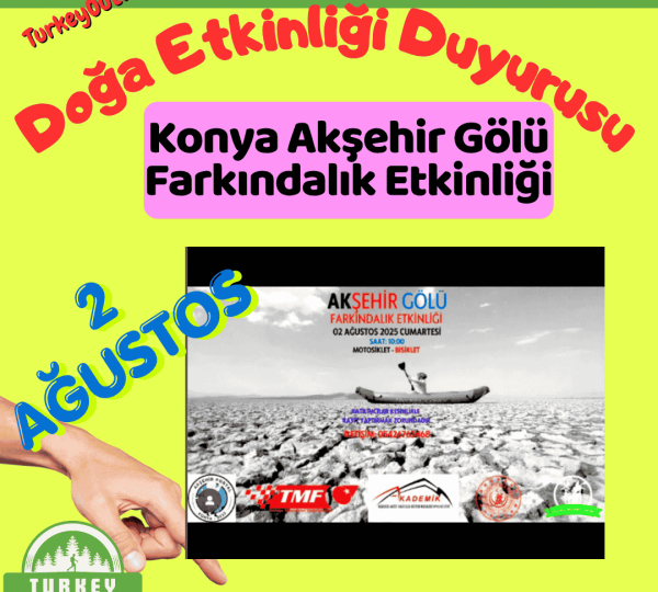 Konya Akşehir Gölü Farkındalık Etkinliği