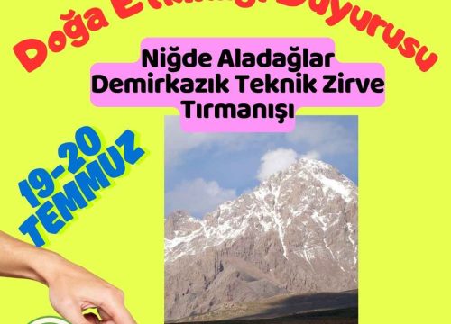 Niğde Aladağlar Demirkazık Teknik Zirve Tırmanışı