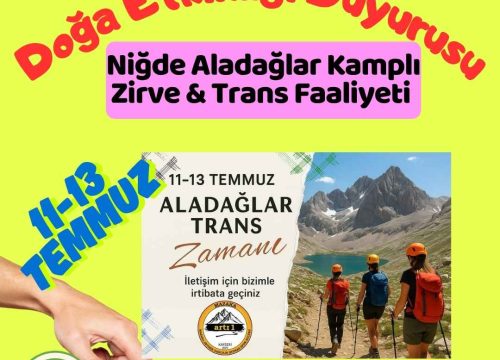 Niğde Aladağlar Kamplı Zirve & Trans Faaliyeti