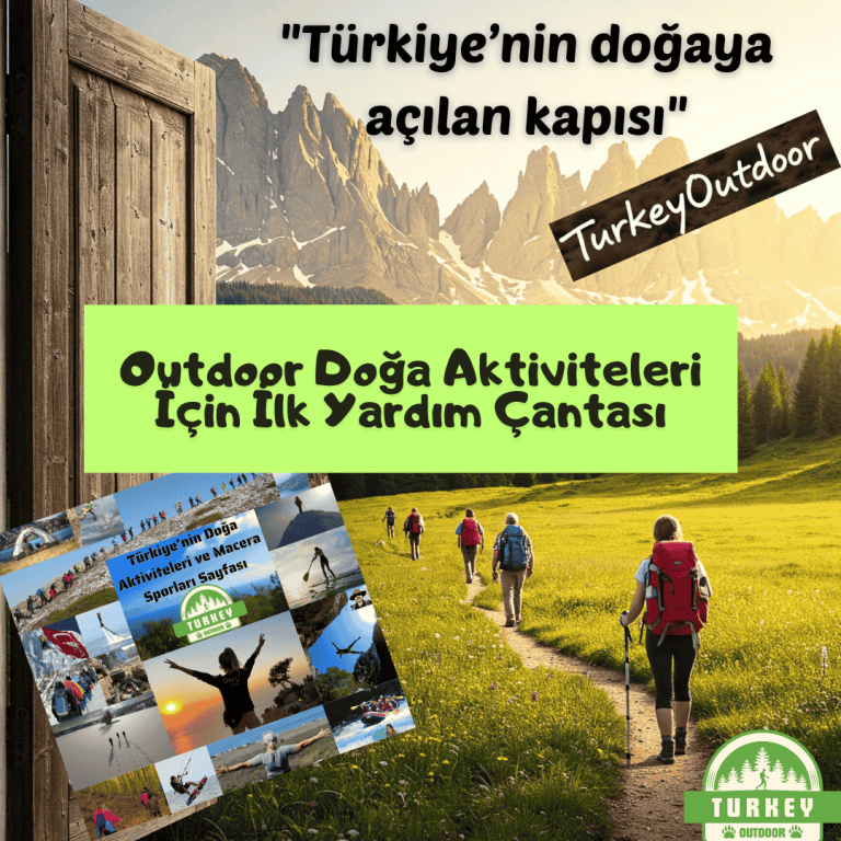 Outdoor Doğa Aktiviteleri İçin İlk Yardım Çantası