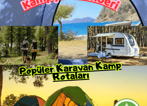 Popüler Karavan Kamp Rotaları