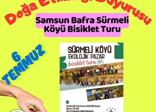 Samsun Bafra Sürmeli Köyü Bisiklet Turu