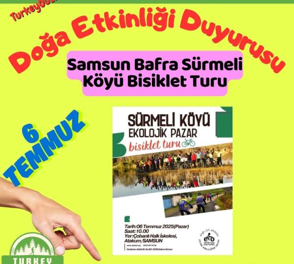 Samsun Bafra Sürmeli Köyü Bisiklet Turu