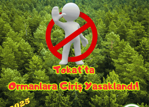Tokat’ta Ormanlara Girişler Yasaklandı!