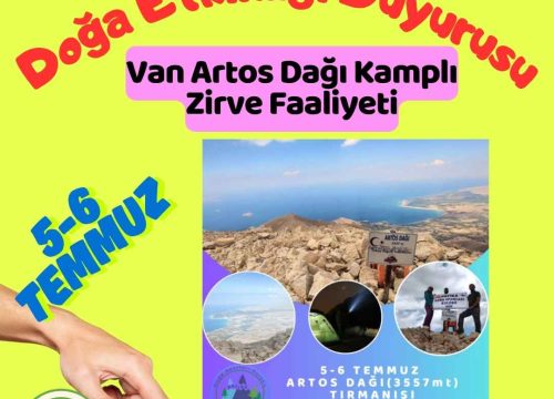 Van Artos Dağı Kamplı Zirve Faaliyeti