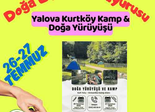 Yalova Kurtköy Kamp & Doğa Yürüyüşü