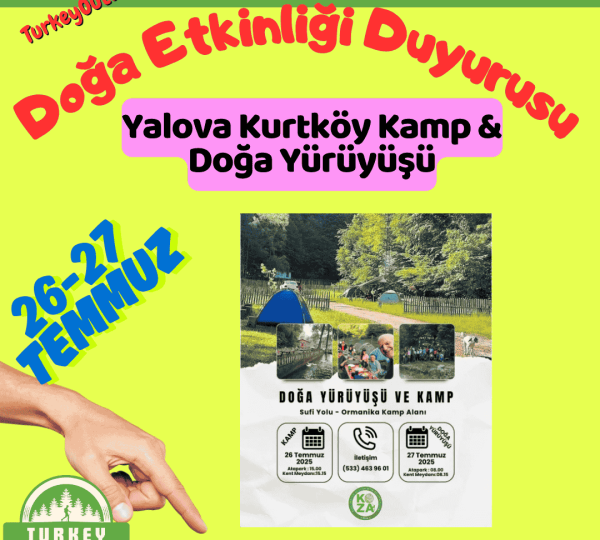 Yalova Kurtköy Kamp & Doğa Yürüyüşü