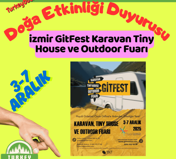 izmir GitFest Karavan Tiny House ve Outdoor Fuarı