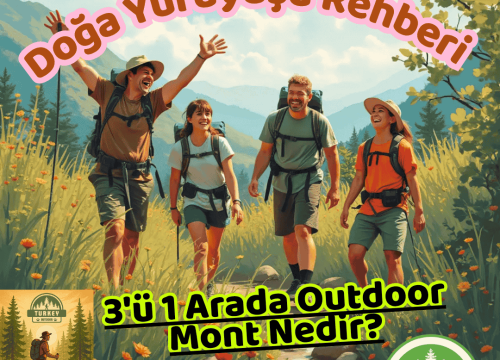 Doğa Yürüyüşü Kıyafetleri 3 – 3’ü 1 Arada Outdoor Mont Nedir?