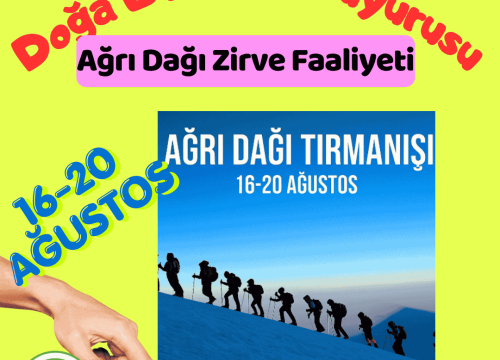 Ağrı Dağı Zirve Faaliyeti