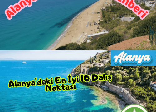 Alanya’daki En İyi 10 Dalış Noktası