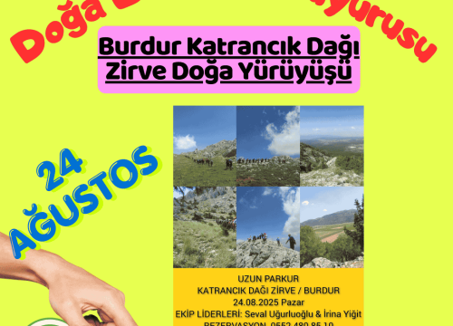 Burdur Katrancık Dağı Zirve Doğa Yürüyüşü