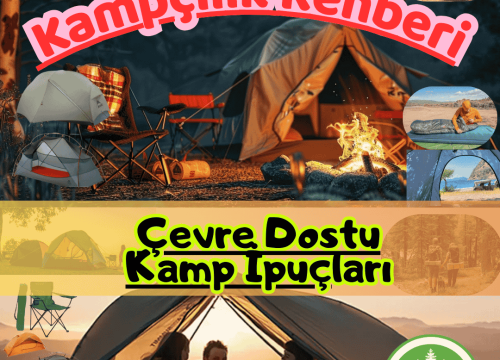 Çevre Dostu Kamp İçin 6 İpucu