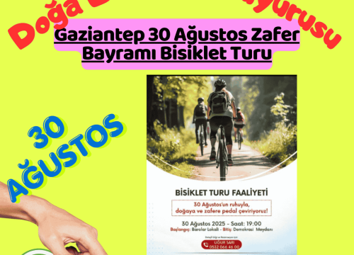 Gaziantep 30 Ağustos Zafer Bayramı Bisiklet Turu