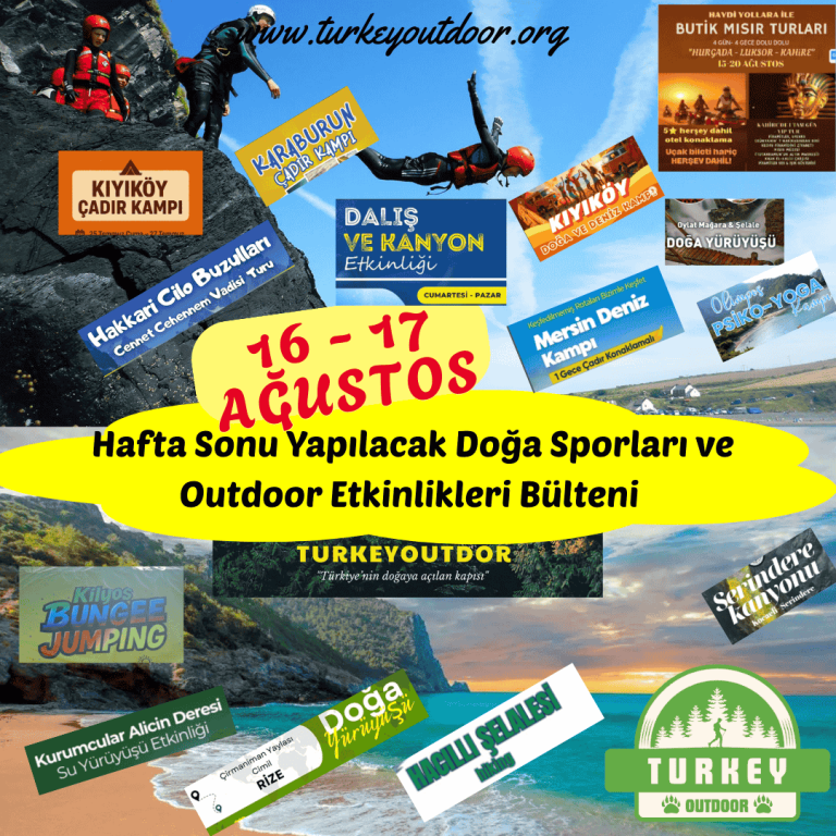 _Hafta Sonu Yapılacak Doğa Sporları ve Outdoor Etkinlikleri Bülteni (1)