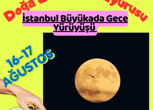 İstanbul Büyükada Gece Yürüyüşü