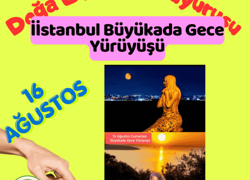 İstanbul Büyükada Gece Yürüyüşü