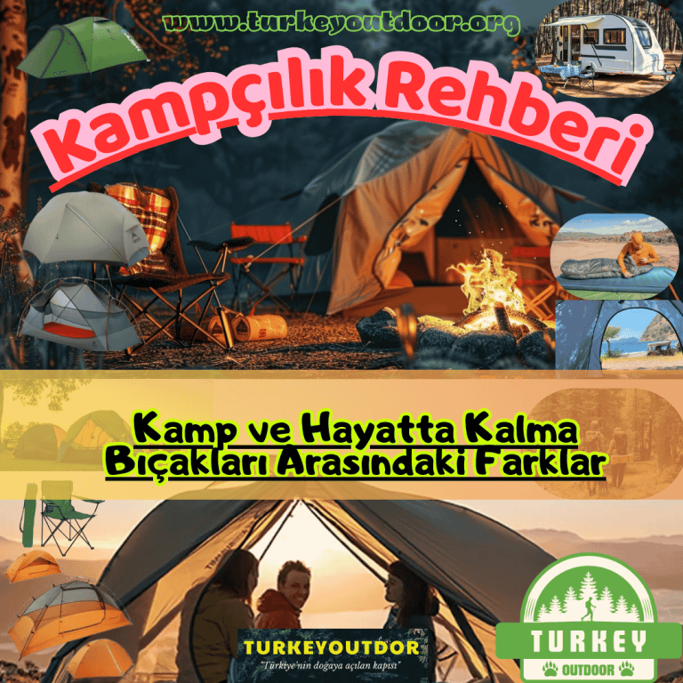 Kamp ve Hayatta Kalma Bıçakları Arasındaki Farklar