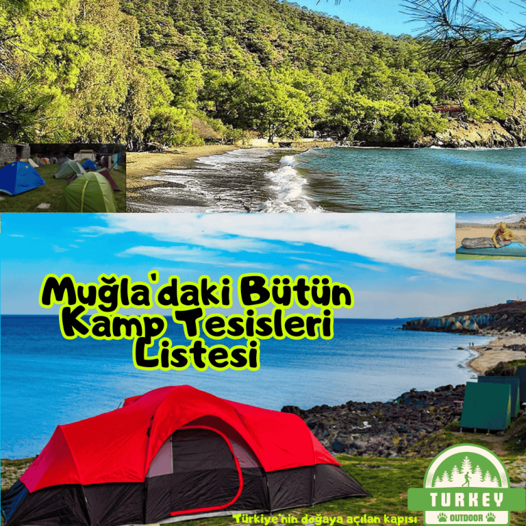 Muğladaki Bütün Kamp Tesisleri Listesi