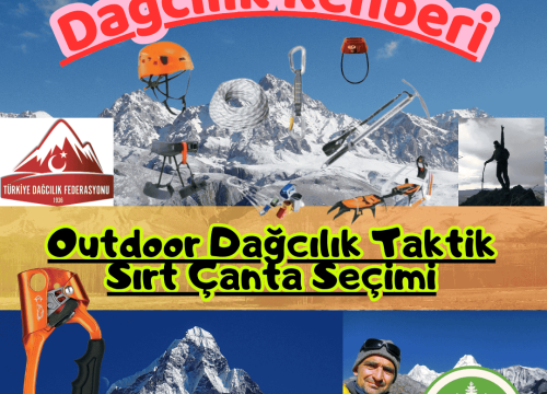 Outdoor Dağcılık Taktik Sırt Çanta Seçimi