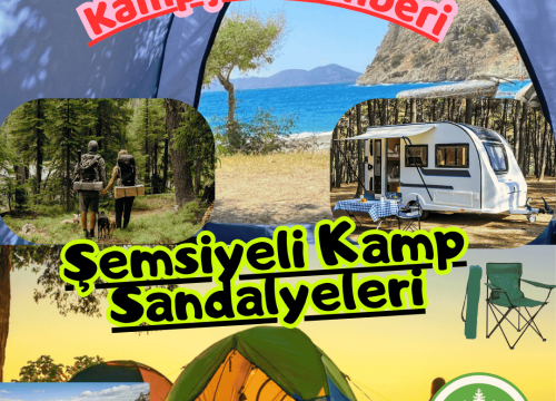 Şemsiyeli Kamp Sandalyeleri