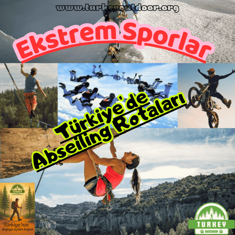 Türkiyede Abseiling Rotaları
