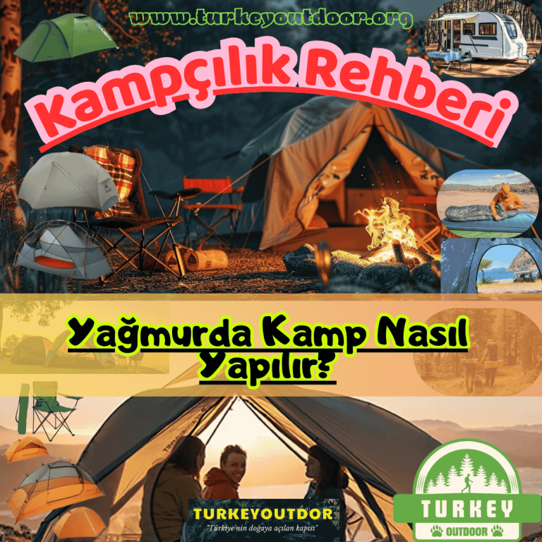 Yağmurda Kamp Nasıl Yapılır