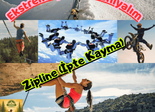 Ekstrem Spor / Zipline (İpte Kayma)