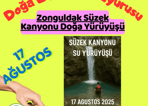 Zonguldak Süzek Kanyonu Doğa Yürüyüşü